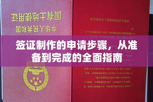 榕城签证制作的申请步骤，从准备到完成的全面指南